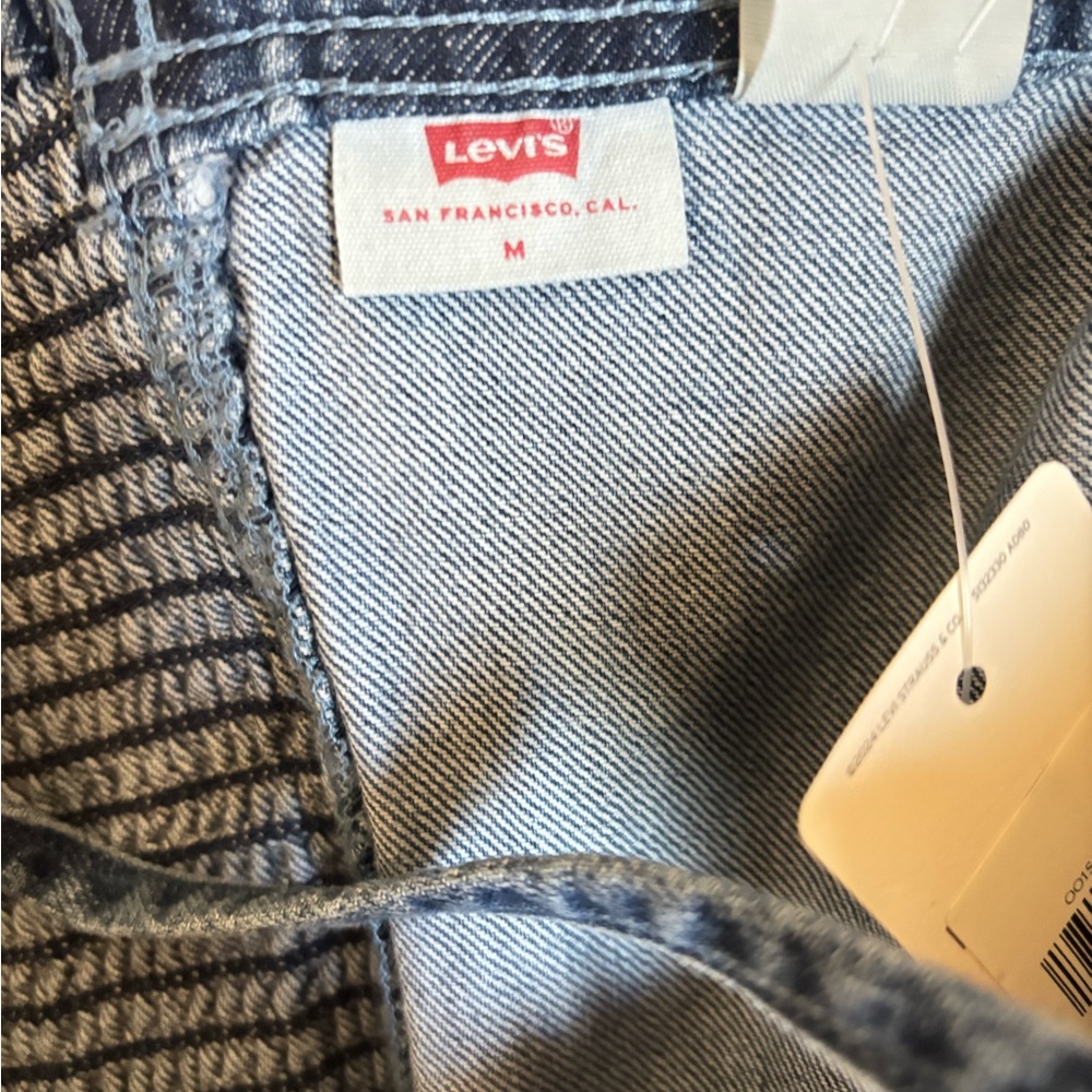Aritzia Levi's Blue Denim Crop Top - Picture 5 of 5
